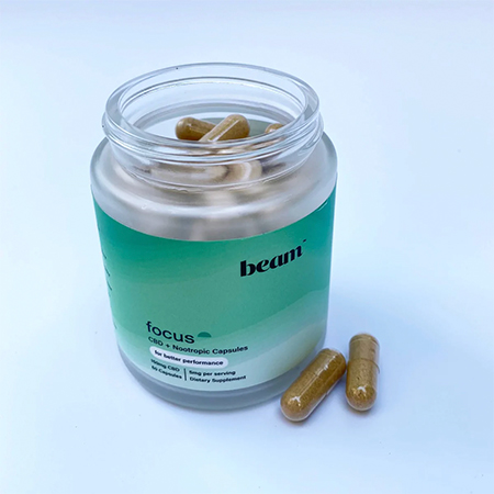 Beam CBD Focus Capsules