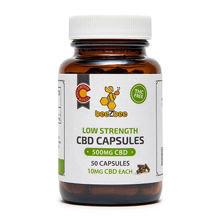 BeeZBee CBD Low Strength Capsules