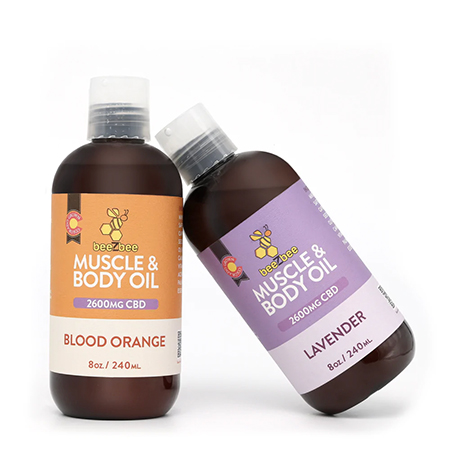 BeeZBee CBD Muscle & Body Oil