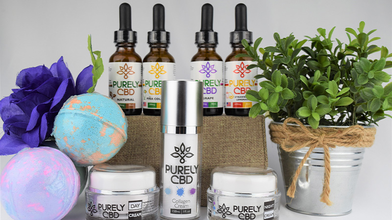 Purely CBD Products to choose from