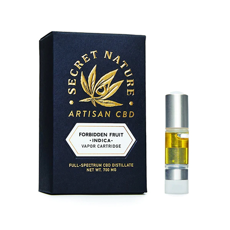 Secret Nature Forbidden Fruit CBD Vape Cartridge